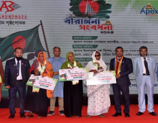 Apex Bangladesh, ABG Bashundhara honor war heroines