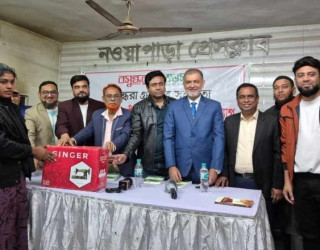 অভয়নগরে বসুন্ধরা শুভসংঘের উদ্যোগে ২০ অসচ্ছল নারীকে সেলাই মেশিন বিতরণ