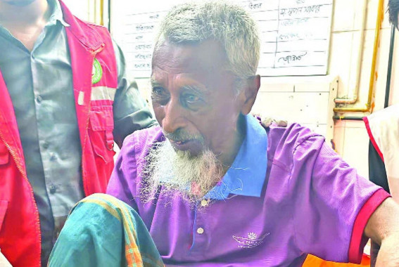 Son abandons elderly father on roadside, locals admit him to hospital