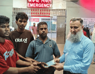 ABG Foundation Extends Helping Hand to Burn Victim with Treatment Costs