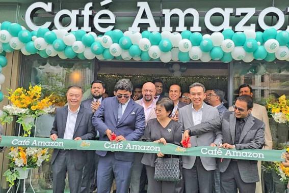 World-famous coffee chain Café Amazon launches in Bashundhara
